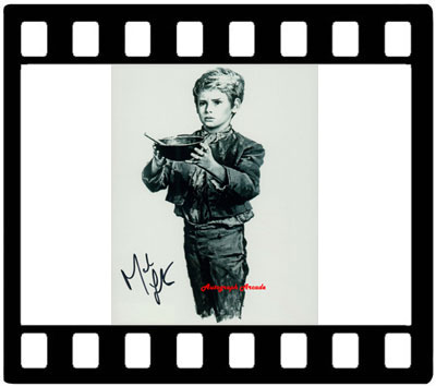 Mark Lester signed autographs
