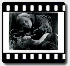 Dracula A.D. 1972 signed autographs
