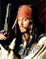 Johnny Depp signed autographs