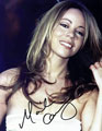 Mariah Carey signed autographs