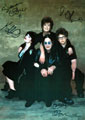 The Osbournes signed autographs