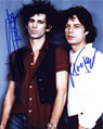 The Rolling Stones signed autographs